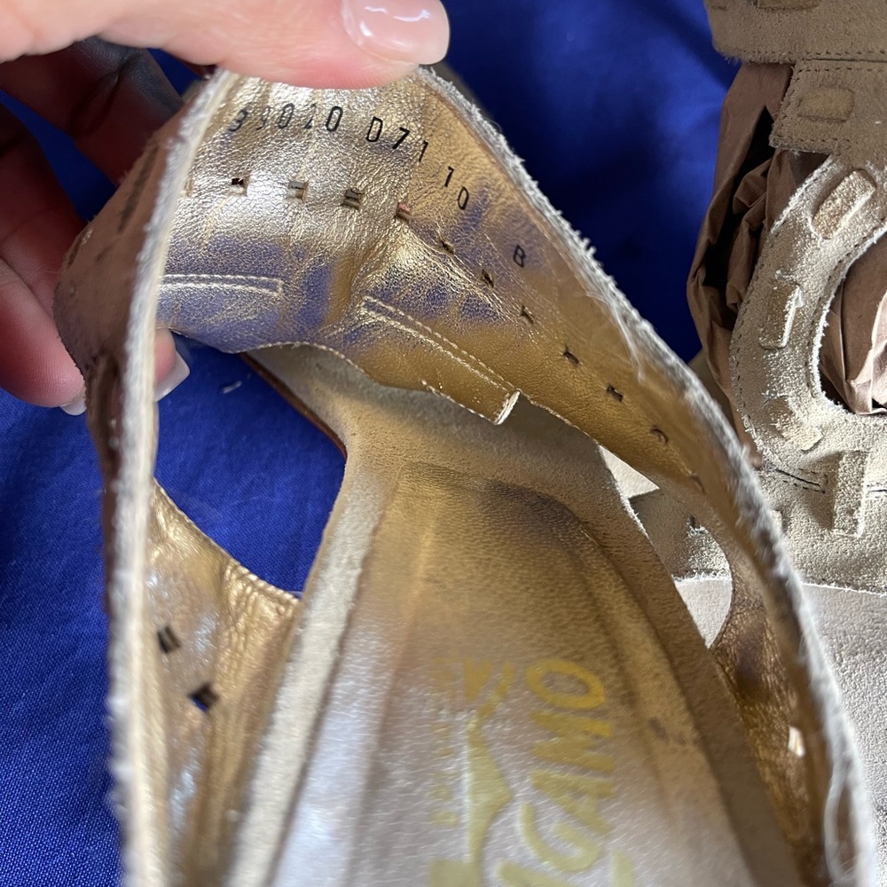 Ferragamo Kitten Heel Sandals - Picture 4 of 5